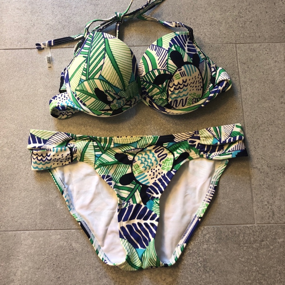 Aerie Brooke Halter Style Bikini